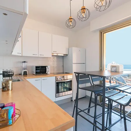 Luxury Monte Carlo- Seaview, Champagne & Ac Apartamento